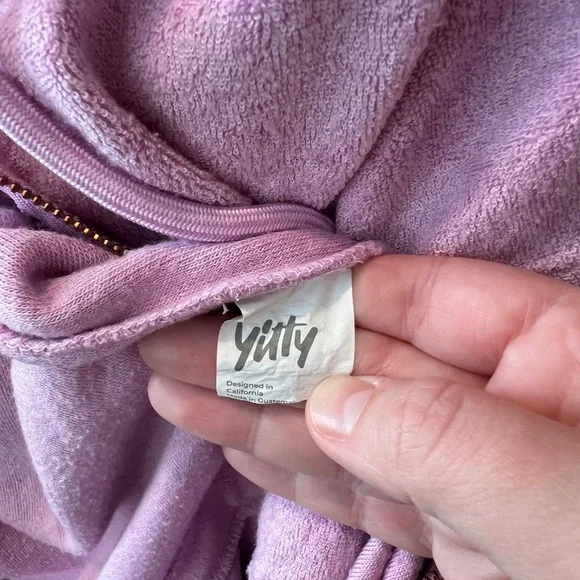 Yitty women’s terry short heart pocket onesie romper size small - Picture 9 of 12